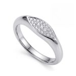 Marquise-set cubic zirconia ring for women | Everyday versatile jewelry